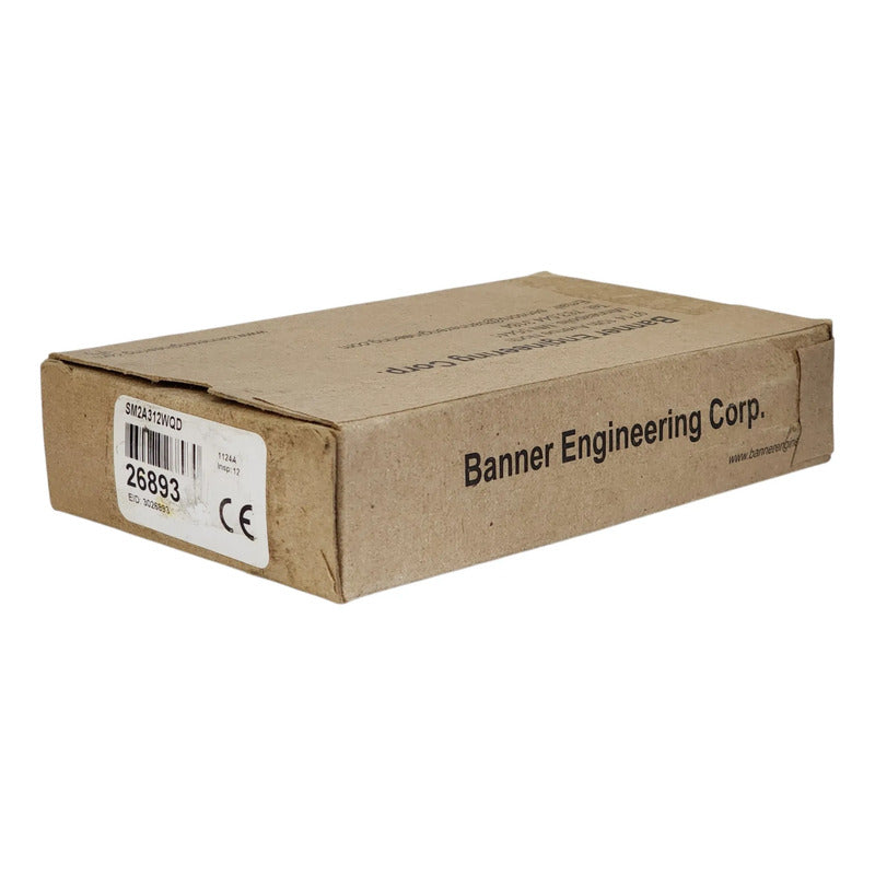 Banner Sm2a312wqd 26893 Sensor Difuso 130mm 24-240vac