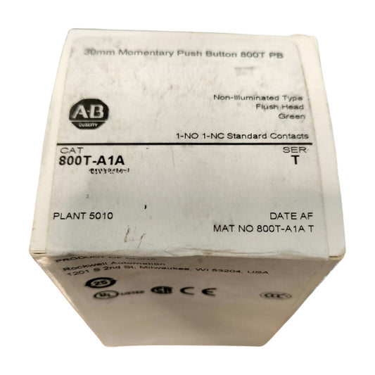 Allen Bradley Ser. T (wh) Nsmp Mgg  800t-a1a