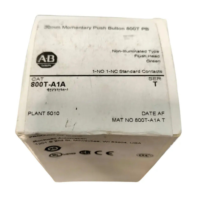 Allen Bradley Ser. T (wh) Nsmp Mgg  800t-a1a