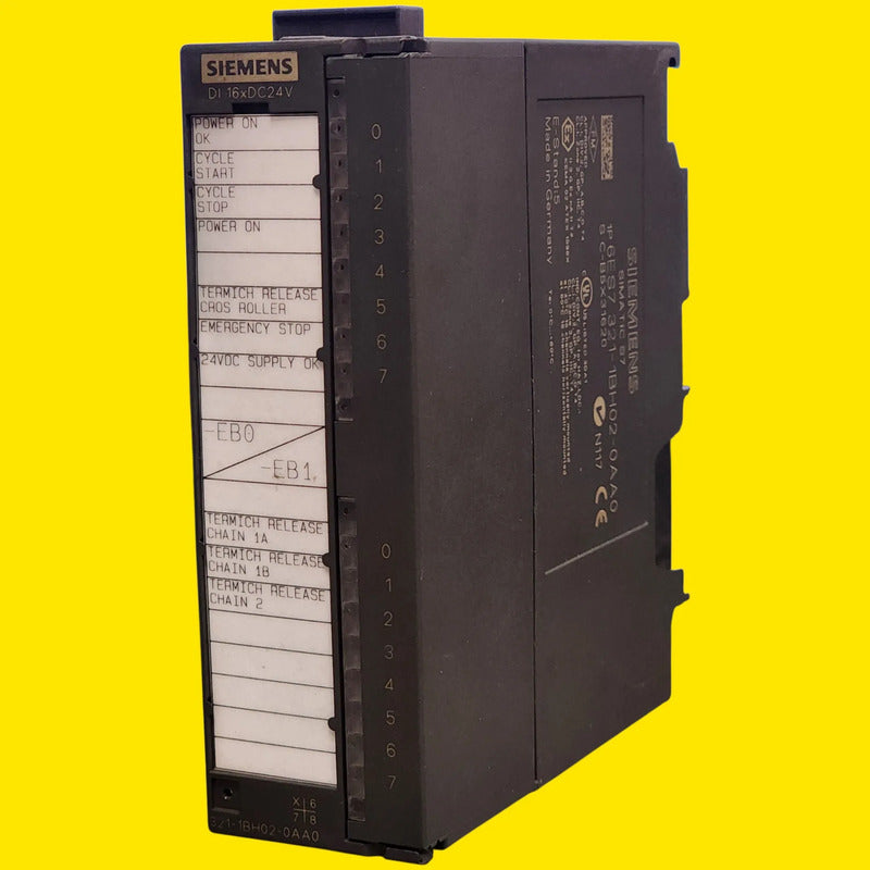 Siemens 6es7321-1bh02-0aa0 Módulo 16 Entradas 24 Vcc