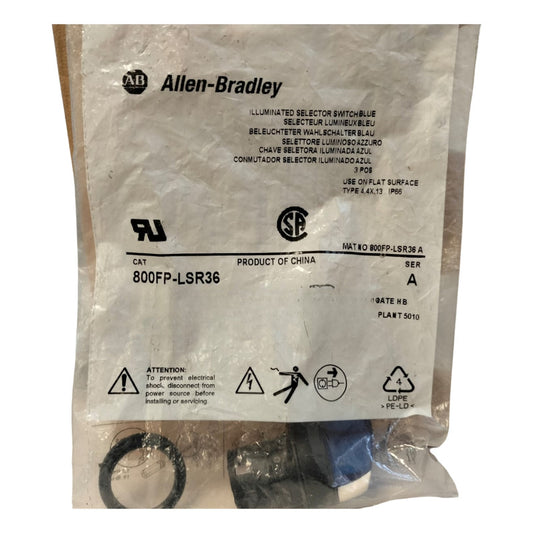 Allen Braley 800fp-lsr36 Selector Rotativo