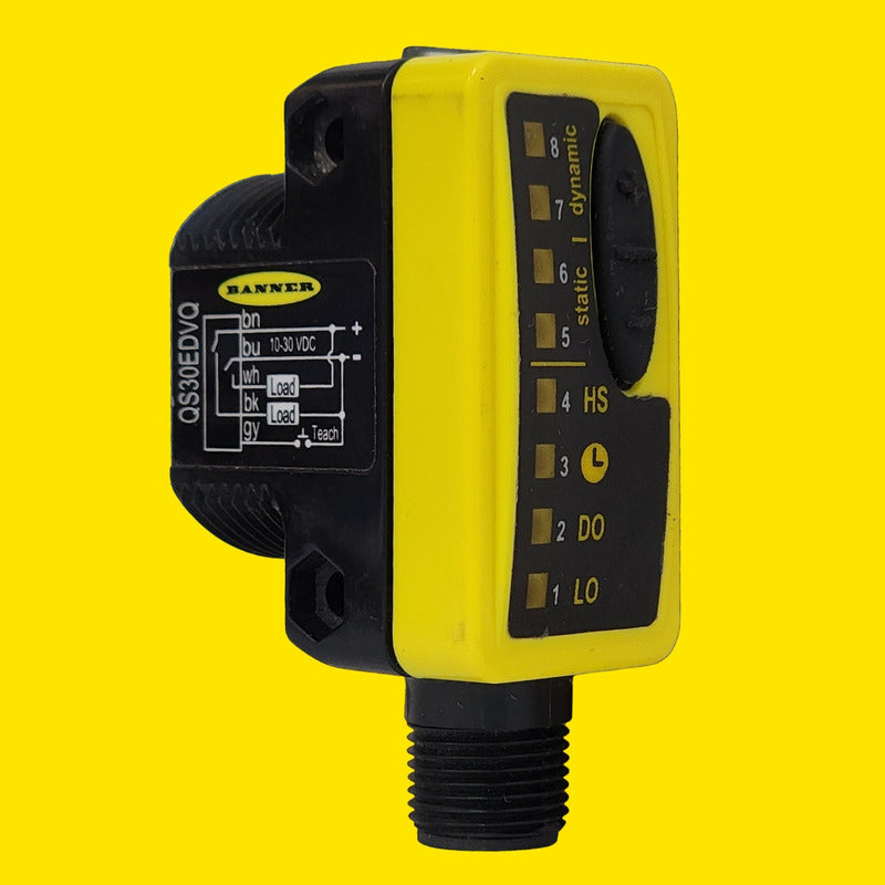 Banner Qs30edvq Sensor Fotoeléctrico Difuso 1030 Vdc