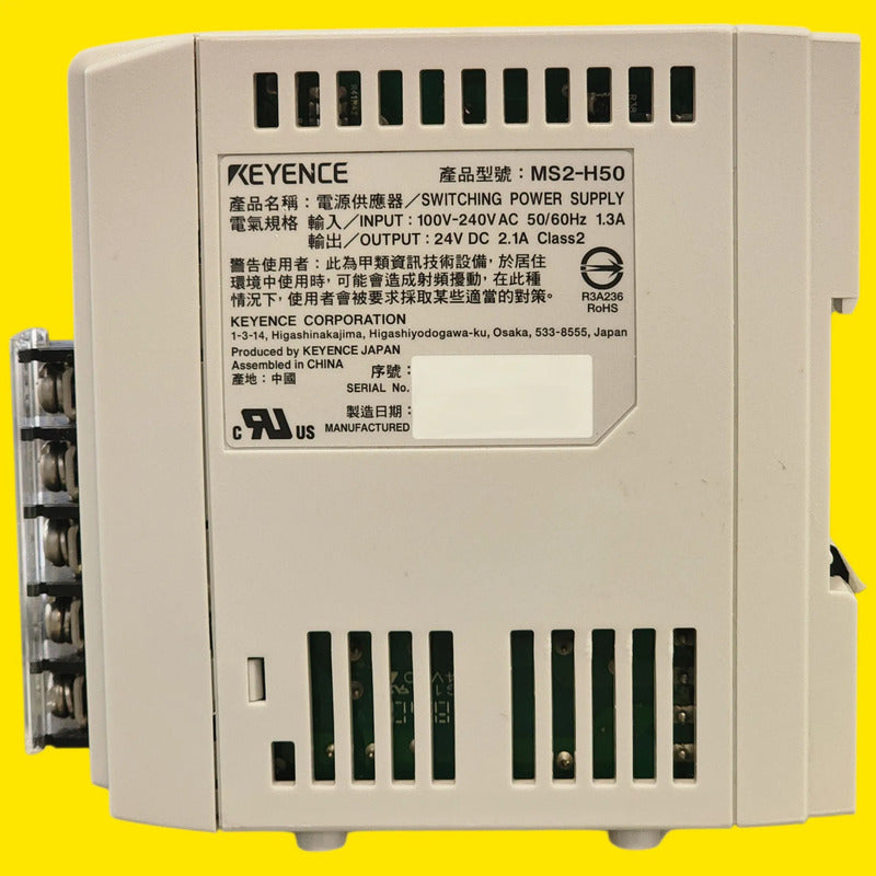 Keyence Ms2-h50 Fuente De Poder Industrial 24v 50w