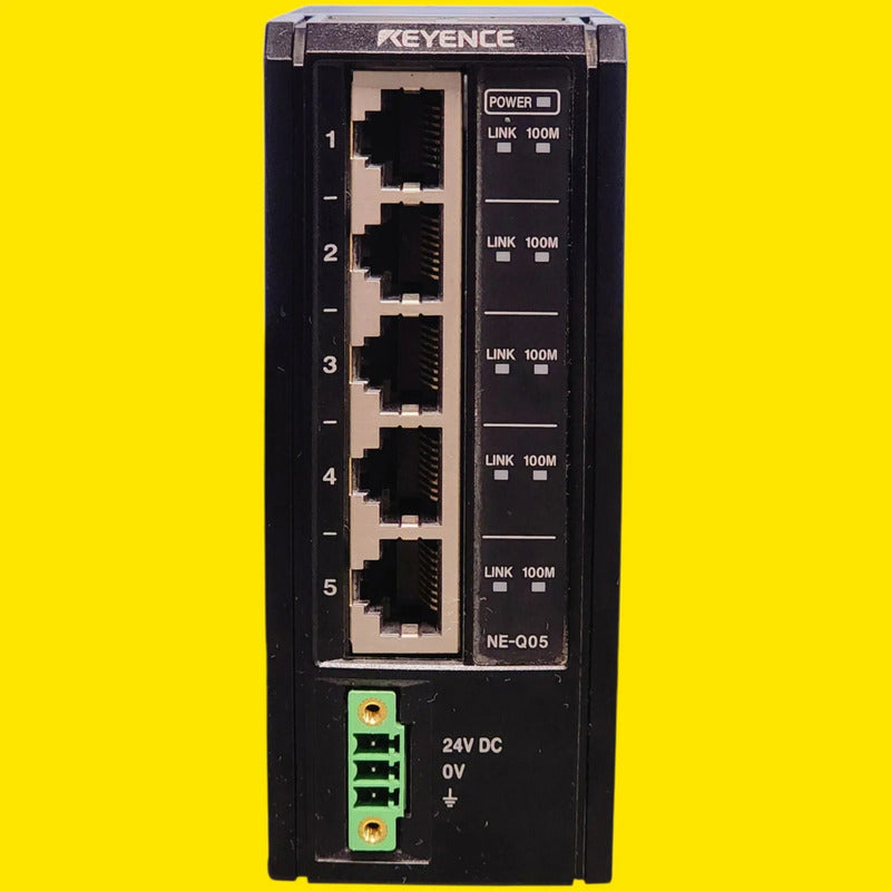 Keyence Ne-q05 Conmutador Ethernet 5 Puertos