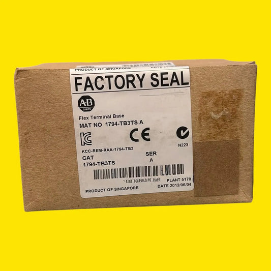 Allen-bradley 1794-tb3ts Base Terminal Flex I/o Rtd Tc