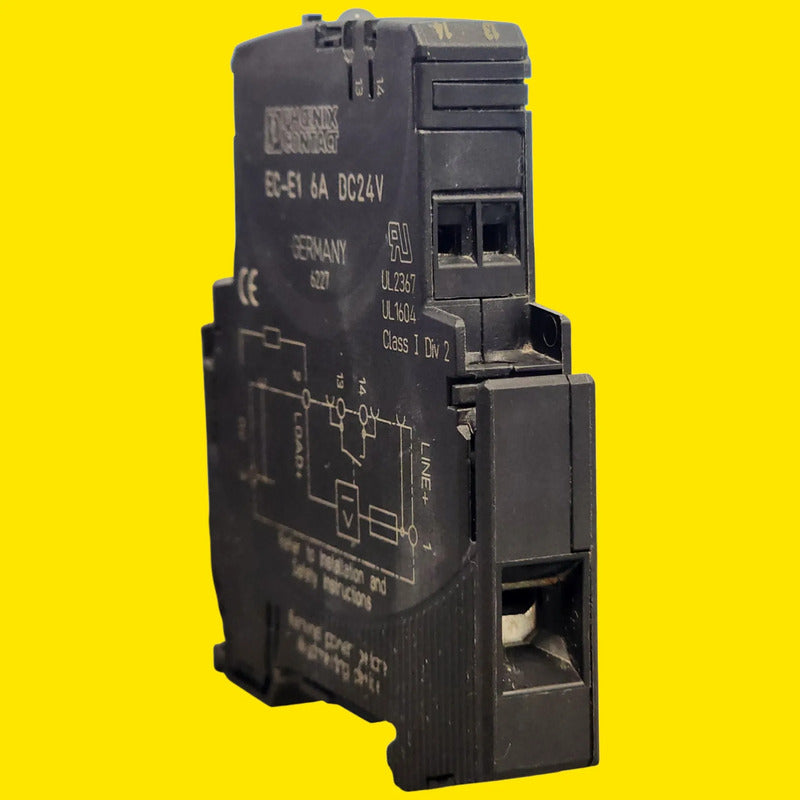Phoenix Contact Ec-e1 6a Interruptor 24 Vcc 0903028 Negro