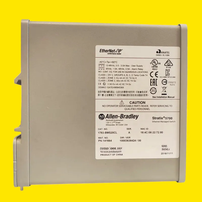 Switch Stratix 5700 1783-bms20cl | 20 Puertos Administrado