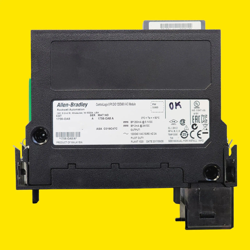 Allen-bradley 1756-oa8 Modulo De Salida Ac Plc 8pt