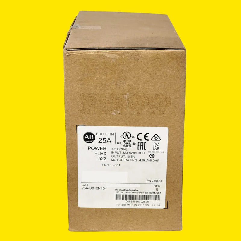 Allen-bradley 25a-d010n104 Powerflex Variador De Frecuencia.