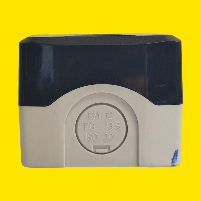 Caja Gris Vacía Xald01 1 Orificio Plástico Industrial