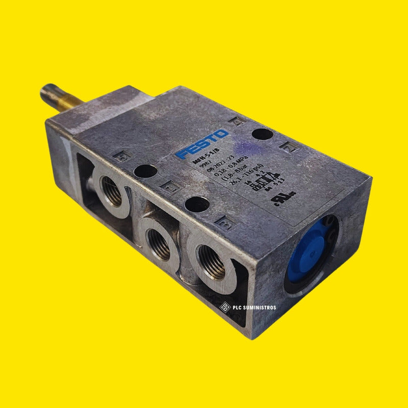 Festo Electrovalvula   Mfh-5-1/8 Vías Marca Festo