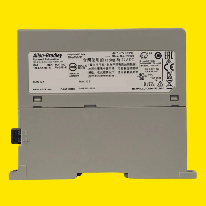 Allen-bradley 1783-natr Router Nat Industrial Ethernet/ip