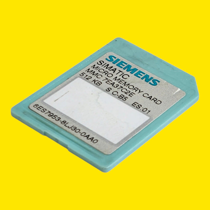 Siemens 6es7 953-8lj30-0aa0 Tarjeta Memoria S7 512kb