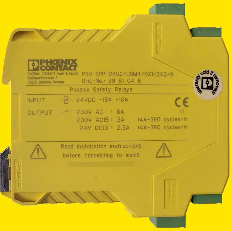 Phoenix Contact Psr-spp-24uc/urm 2981046 Relé Seguridad