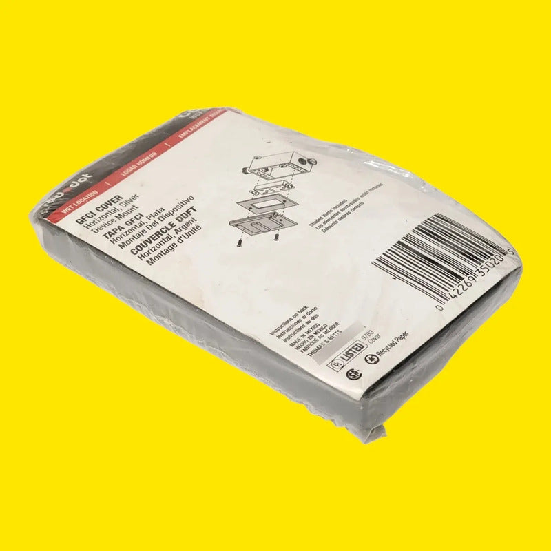 Red Dot Wgf100-c Tapa Protectora Gfci Plateada