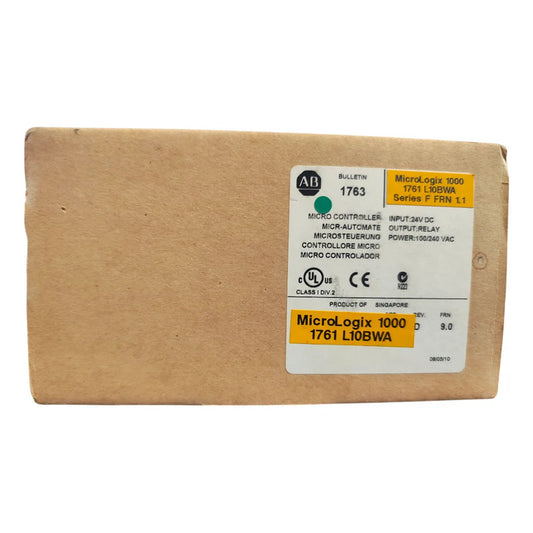 Allen-bradley 1761-l10bwa Micrologix 1000 - 120/240v Ac