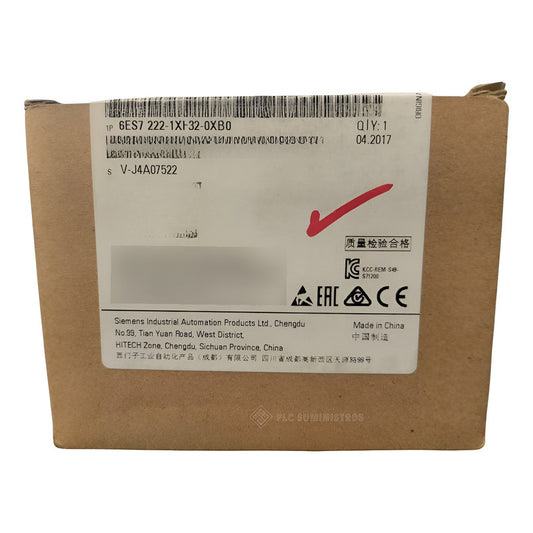 Siemens 6es7222-1hh32-0xb0 Digital Output Module