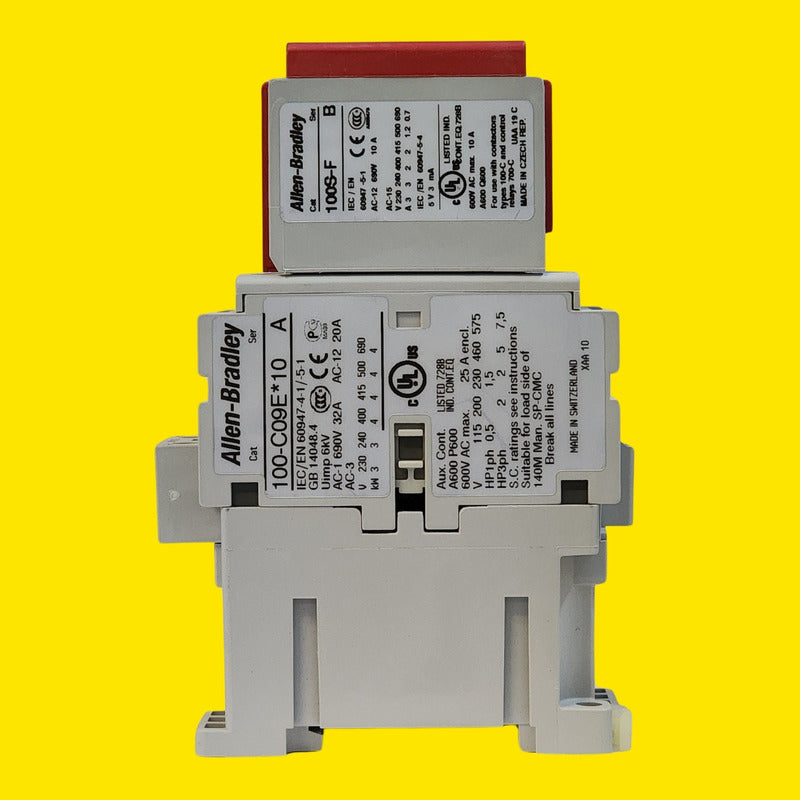 Contactor Seguridad Allen-bradley 100s-c 9a 24v Dc Ser. A