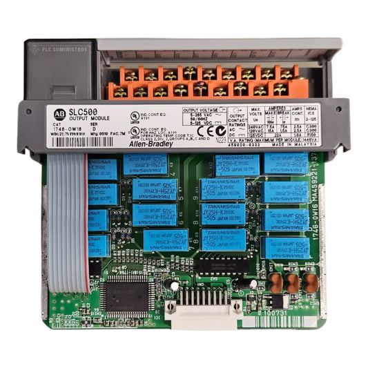 Allen Bradley 1746-ow16 Modulo Sal A Rele Slc500*
