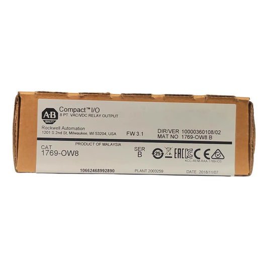 Allen-bradley 1769-ow8 Módulo 8 Salidas Relay Ac/dc Plc