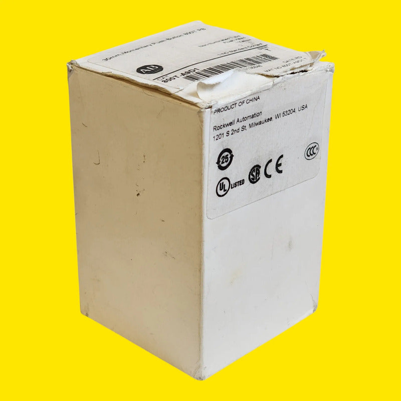Allen-bradley 800t-a9d1 Pulsador Amarillo 1na 30mm Amarillo