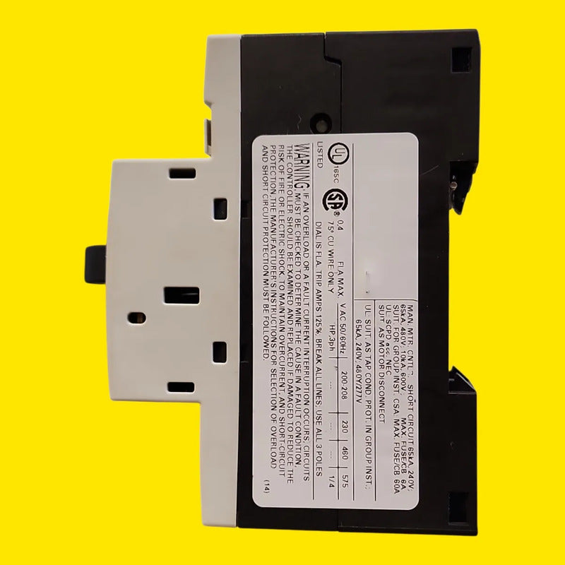 Siemens 3rv1011-0ea10 Guardamotor Sirius 0.28-0.4a 50/60 Hz