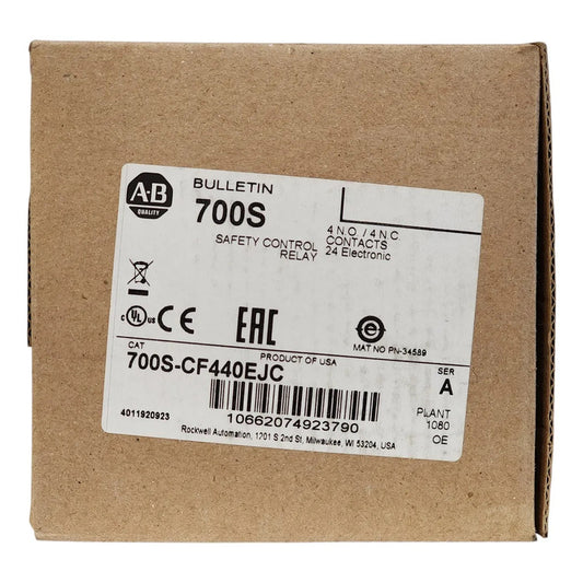 Allen Bradley 700s-cf440ejc Relay De Seguridadd Orginal