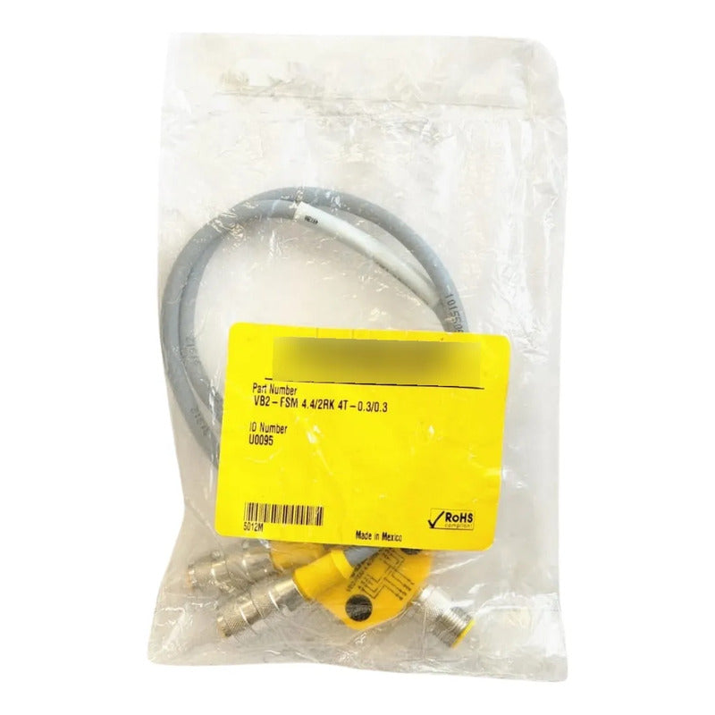 Turck Vb2-fsm 4.4/2rk 4t-0.3/0.3 Divisor M12 Eurofast