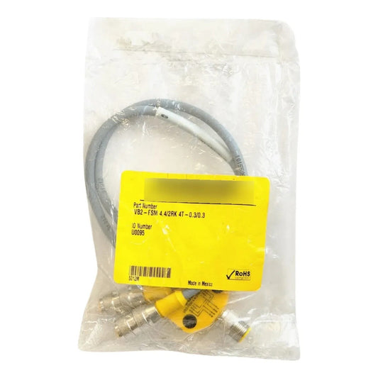 Turck Vb2-fsm 4.4/2rk 4t-0.3/0.3 Divisor M12 Eurofast
