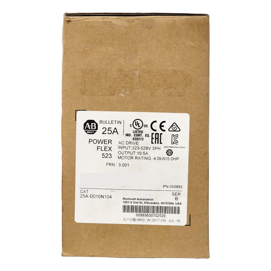 Allen-bradley 25a-d010n104 Powerflex Variador De Frecuencia.