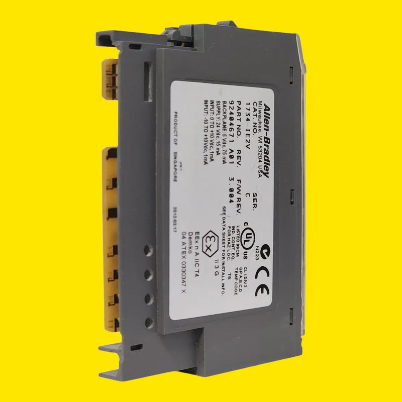 Allen-bradley 1734-ie2v Modulo Entrada Analogica Voltaje 2ch 3.004