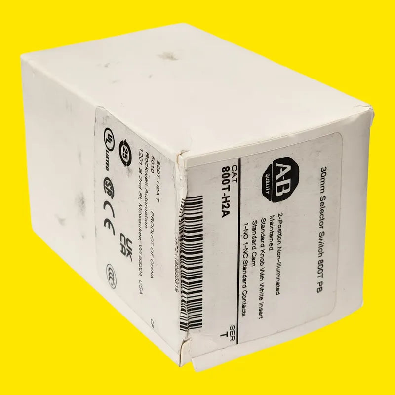 Selector 800t-h2a Allen Bradley 2 Posiciones Industrial