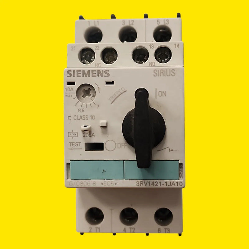 Siemens 3rv1421-1ja10 Interruptor Protector De Motor 50hz/60hz