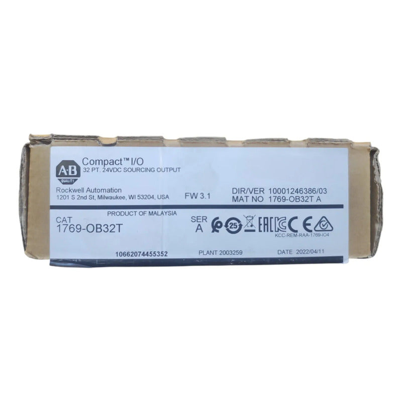 Allen Bradley 1769-ob32t Módulo 32 Salidas 24v Dc
