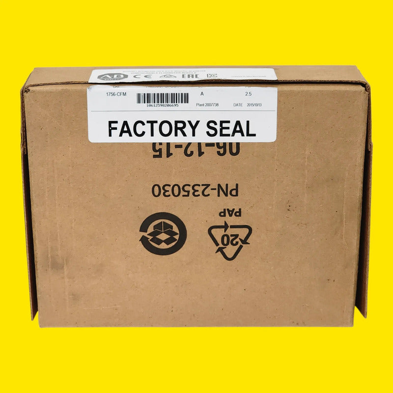 Allen Bradley 1756-cfm Configurable Flowmeter Module Nuevo -