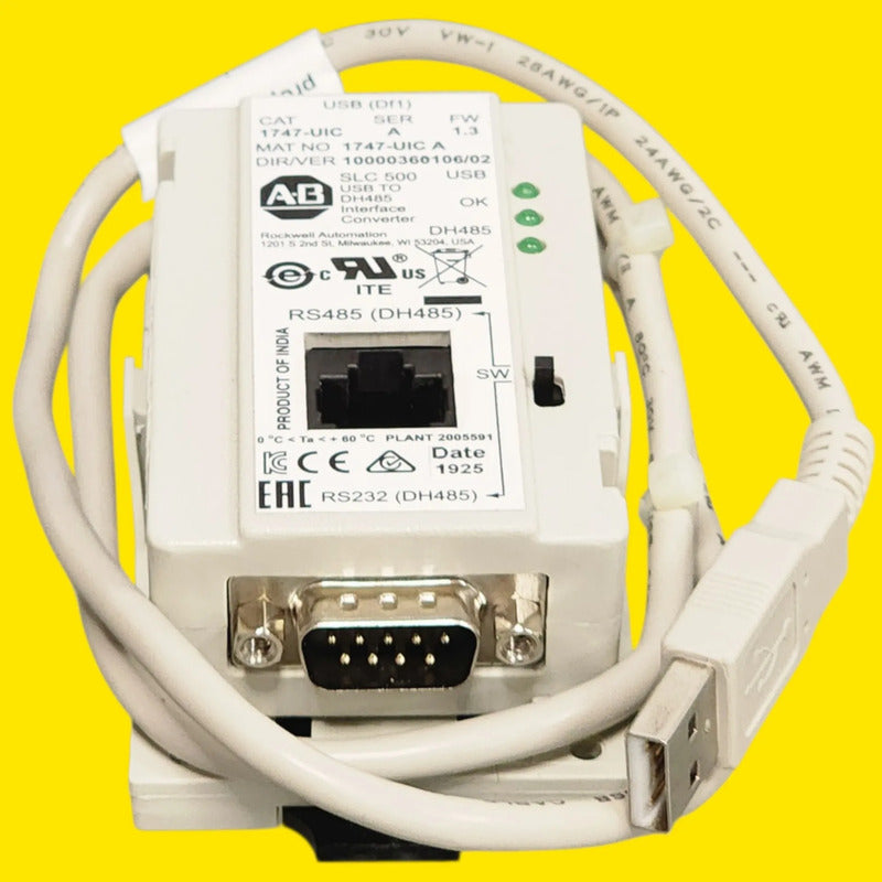 Allen Bradley 1747-uic Convertidor Usb A Dh485