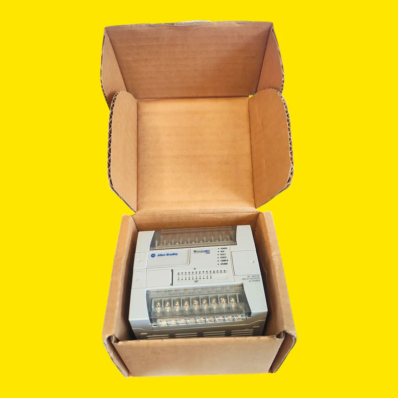 1762-l24bwar Allen Bradley 14 In / 10 Out Doble Puerto Rs232