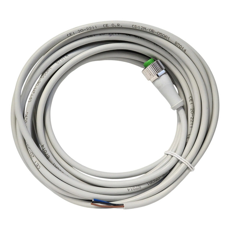 Datasensing Cd12m/0b-050a1 Cable Conector M12 4p 5m