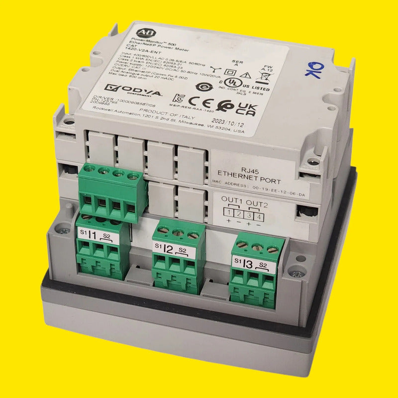Allen-bradley 1420-v2a-ent Medidor Powermonitor 500