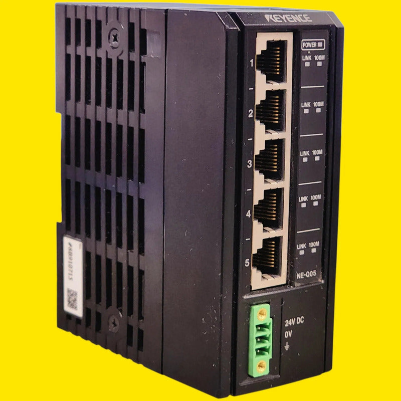 Keyence Ne-q05 Conmutador Ethernet 5 Puertos