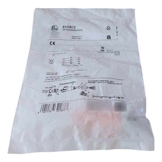 Ifm. Evc812 Conectores 4 Pines Efector Marca