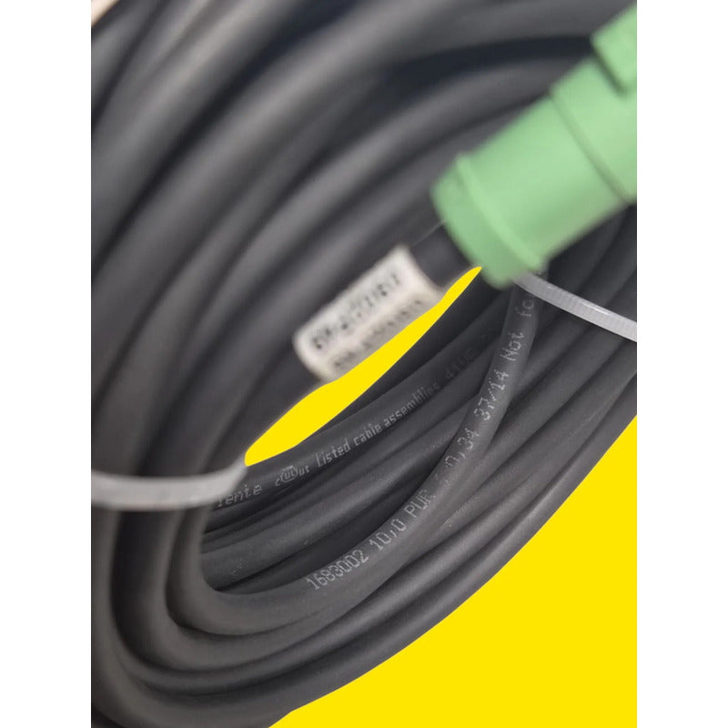 Phoenix Contact Sac-4p-10,0-pur/m12fs Cable M12 1683002 Negro