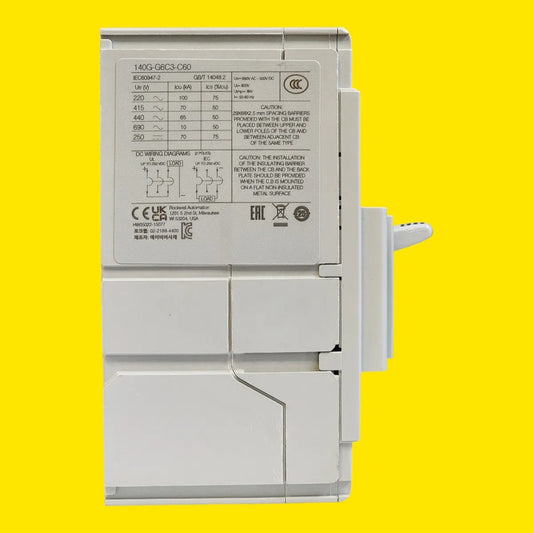 Allen-bradley 140g-g6c3-c60 Guardamotor 60a 3 Polos 50/60