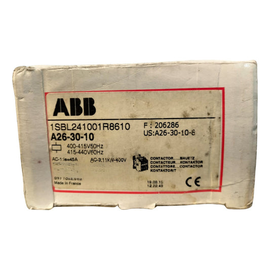 Abb A26-30-10 Contactor Trifasico