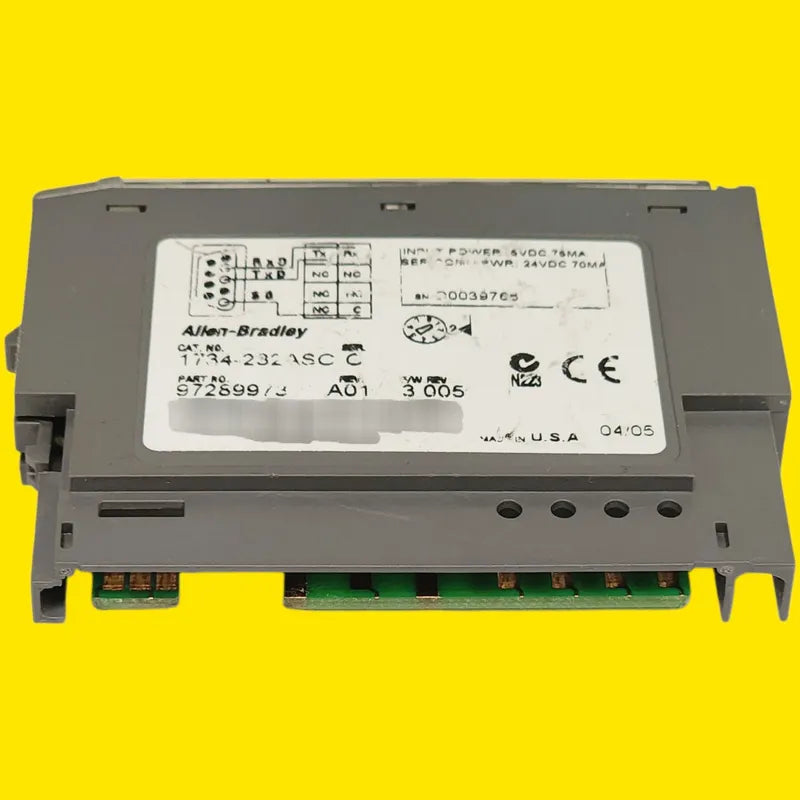 Allen Bradley 1734-232asc Modulo Serial Rs232 Point I/o
