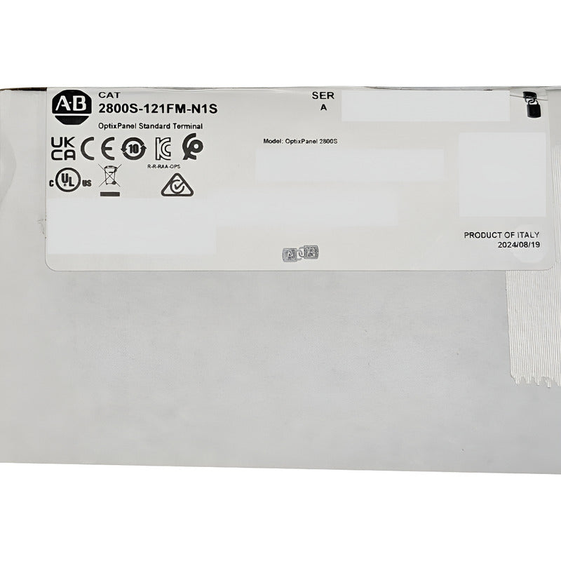 Allen-bradley 2800s-121fm-n1s Optix Panel Standard Terminal
