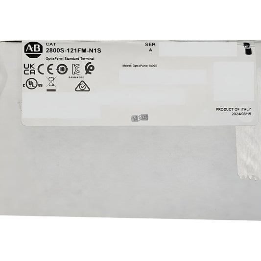 Allen-bradley 2800s-121fm-n1s Optix Panel Standard Terminal