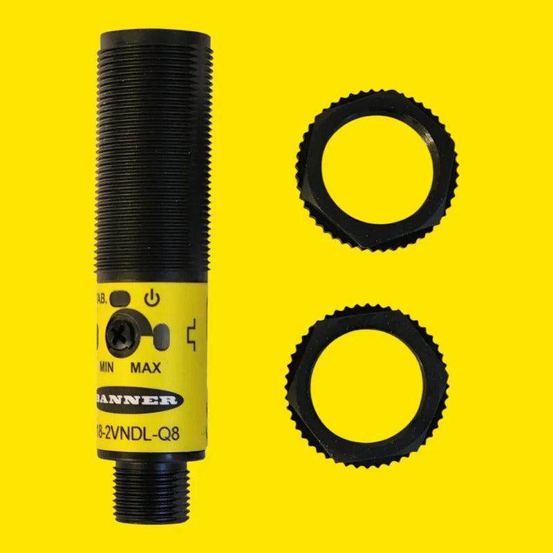 Banner 42162 S18-2vndl-q8 Sensor Fotoelectrico Npn M12