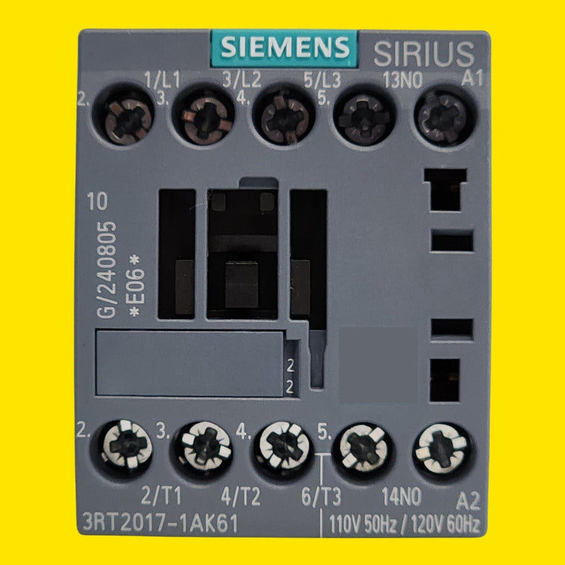 Contactor De Potencia 3rt2017-1ak61 Siemens