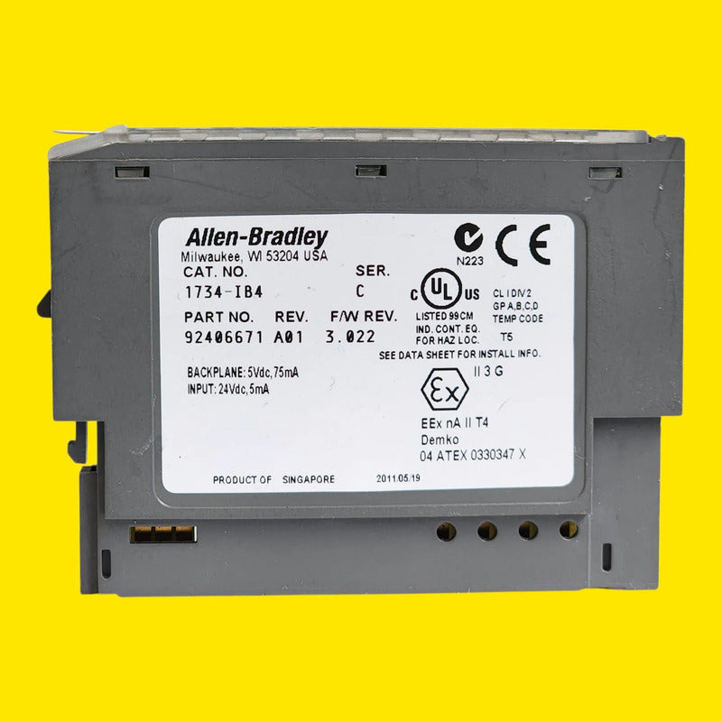 Allen-bradley 1734-ib4 Módulo 4 Entradas Digitales 24vdc